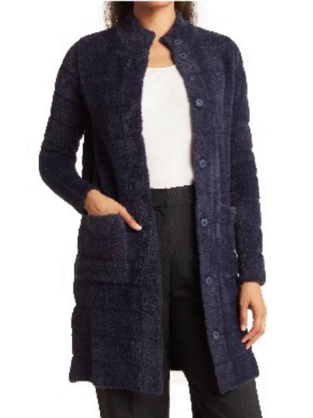By Design Colette Quilted Faux Fur Jacket